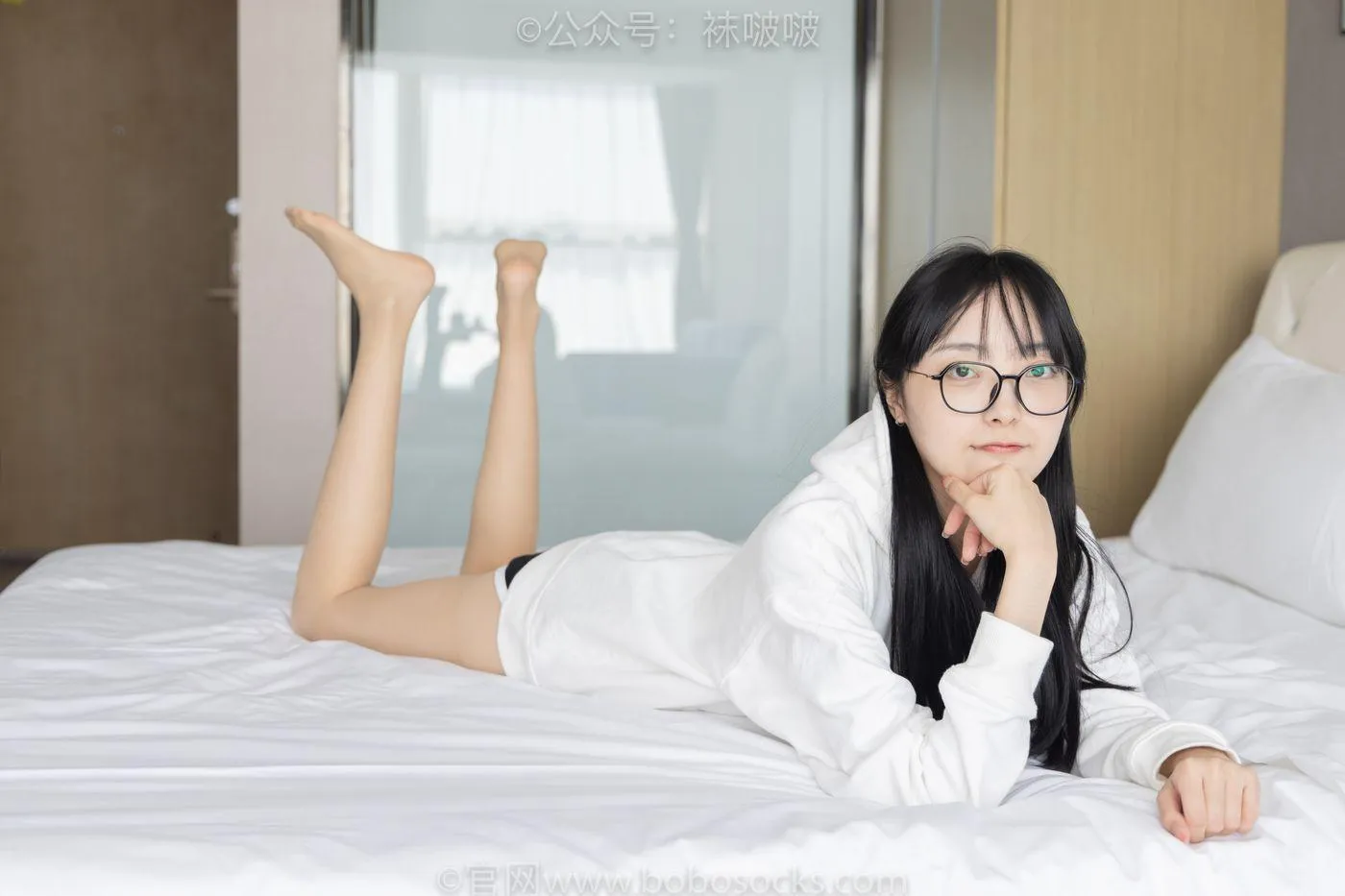 [BoBoSocks袜啵啵]NO.058 稚予-贝壳头、肉丝 [143P]插图3